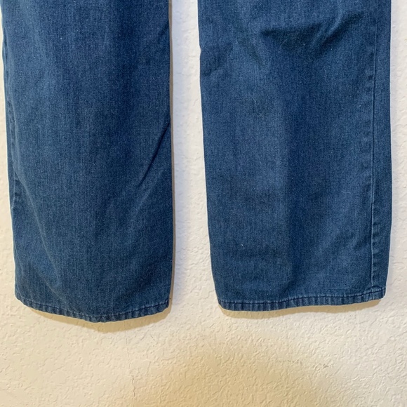 Levi’s Wide Leg High Rise Front Pocket 70s Jeans - Picture 6 of 9